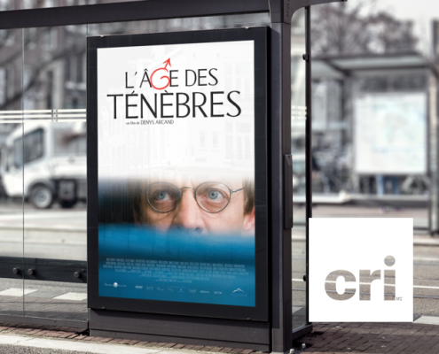 Affiche de film L'Âge des Ténèbres de Denis Archandmandat de chez Cri Agence