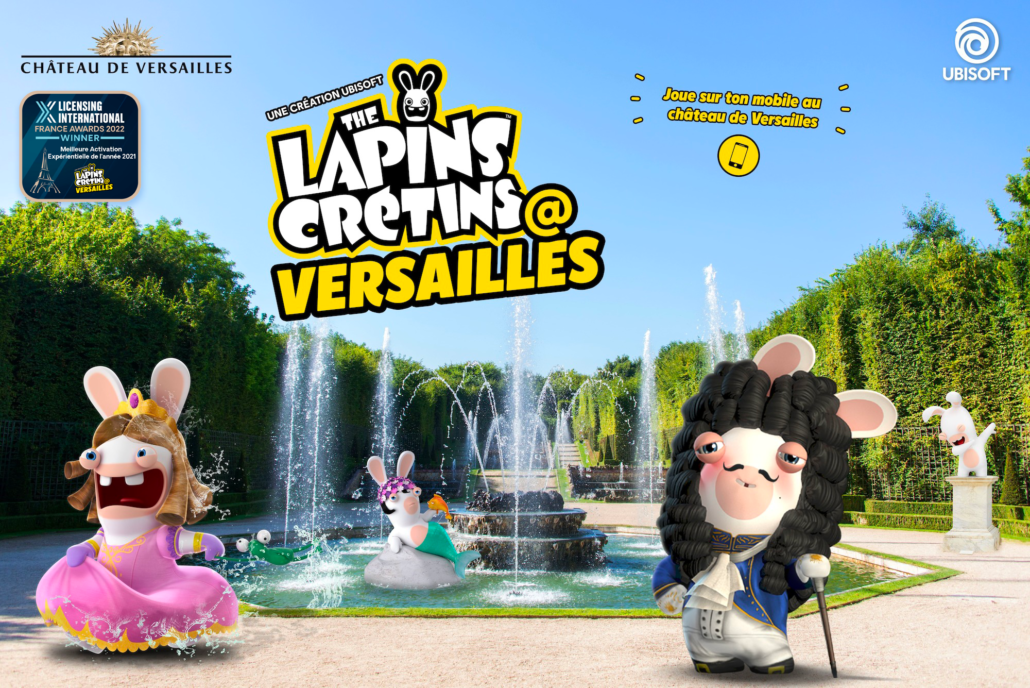 The Lapins Cretins @ Versailles Bandeau promotionnel Winner Licensing International